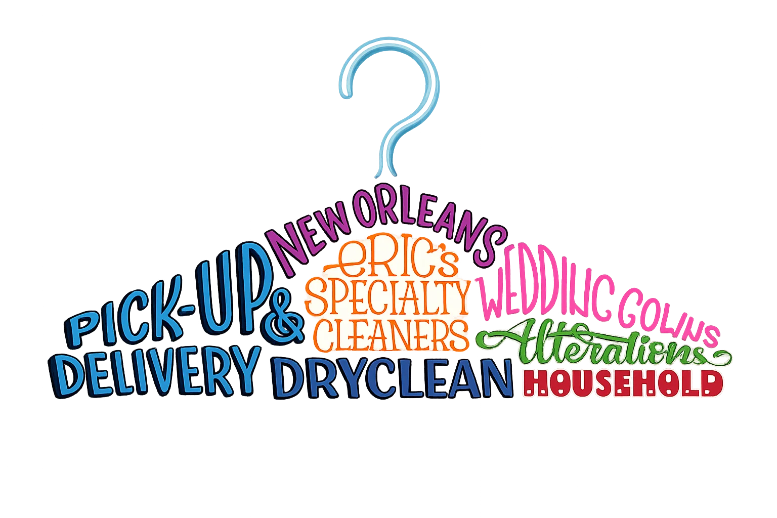 Eric's Specialty Cleaners Logo